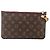 LOUIS VUITTON Monogram Neverfull MM Pouch Accessorio Pouch LV Auth 176549 Monogramma - vista 2