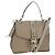 Chloé Borsa a mano Chloe Abbey in pelle 2 in 1 beige oro argento autentica yk20329A