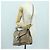 Chloé Borsa a mano Chloe Abbey in pelle 2 in 1 beige oro argento autentica yk20329A - vista 25