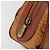 Borsa Boston Mini Vicetos Logogram MCM in PVC 2in1 Marrone Oro Auth 175597 D'oro - vista 18