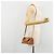 Borsa Boston Mini Vicetos Logogram MCM in PVC 2in1 Marrone Oro Auth 175597 D'oro - vista 21