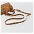 Borsa Boston Mini Vicetos Logogram MCM in PVC 2in1 Marrone Oro Auth 175597 D'oro - vista 9