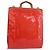 LOUIS VUITTON Borsa Tote Stanton Monogram Vernis Rossa M91078 LV Auth 176180 Rosso - vista 13