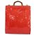 LOUIS VUITTON Borsa Tote Stanton Monogram Vernis Rossa M91078 LV Auth 176180 Rosso - vista 14