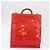 LOUIS VUITTON Borsa Tote Stanton Monogram Vernis Rossa M91078 LV Auth 176180 Rosso - vista 2