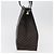 Céline Borsa tote in tela Macadam CELINE in pelle PVC nera e oro Auth ka3968 Nero D'oro - vista 4