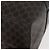 Céline Borsa tote in tela Macadam CELINE in pelle PVC nera e oro Auth ka3968 Nero D'oro - vista 9