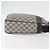 Gucci Borsa a Spalla GG Supreme PVC Blu Navy Argento 201448 Auth ka4041 - vista 3