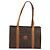 Céline Borsa tote in tela Macadam CELINE in pelle PVC marrone oro Auth BA12120 D'oro - vista 13
