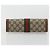 GUCCI GG Suprême Sac Clutch Sherry Line PVC Beige Rouge Vert Auth 175278 - vue 6