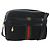 Borsa a Spalla Gucci GG Canvas Web Sherry Line Nero Oro Rosso 010 378 Auth 176476A D'oro