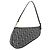 Christian Dior Trotter Canvas Accessory Pouch Navy Silver Auth mr2399A Silvery Navy blue
