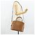 Céline Borsa a mano CELINE in pelle 2 in 1 marrone oro Auth 175201 D'oro - vista 22
