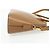 Céline Borsa a mano CELINE in pelle 2 in 1 marrone oro Auth 175201 D'oro - vista 4