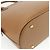Céline Borsa a mano CELINE in pelle 2 in 1 marrone oro Auth 175201 D'oro - vista 9