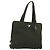 PRADA Tote Bag aus Nylon in Grün Silber authentisch 175696