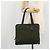 PRADA Tote Bag aus Nylon in Grün Silber authentisch 175696 - Ansicht 26
