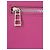 Clutch Rock Eternal Zadig & Voltaire pelle fucsia Fuschia - vista 4