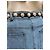 Chanel 2013 trägerloses Denim-Perlen-Gürtelkleid in Größe 38, gebraucht - Ansicht 5