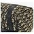 Borsa Boston in tela Trotter Christian Dior Navy Argento Auth 175552 Blu navy - vista 15