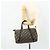 Borsa Boston in tela Trotter Christian Dior Navy Argento Auth 175552 Blu navy - vista 20