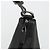 Borsa a Spalla in Pelle Gucci Bamboo Nera Argento Auth 175312 Nero - vista 18