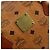 MCM Vicetos Logogram Borsa a Mano PVC Pelle Marrone Oro Auth 175196 D'oro - vista 12