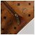 MCM Vicetos Logogram Borsa a Mano PVC Pelle Marrone Oro Auth 175196 D'oro - vista 17