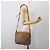 Gucci Borsa a spalla Micro GG Supreme PVC Beige Oro Auth 175292 D'oro - vista 24