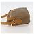 Gucci Borsa a spalla Micro GG Supreme PVC Beige Oro Auth 175292 D'oro - vista 3
