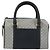 Gucci Borsa Boston Micro GG Supreme in PVC Navy Gold Auth BA12131 D'oro Blu navy - vista 13