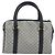 Gucci Borsa Boston Micro GG Supreme in PVC Navy Gold Auth BA12131 D'oro Blu navy - vista 2
