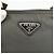 PRADA Schultertasche Nylon Grau Silber Authentisch 175304 Braun - Ansicht 17