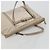 Borsa a mano Vala Ribbon in nylon rosa e oro Auth di Salvatore Ferragamo ka3946 - vista 6