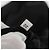 PRADA Borsa a mano in nylon nero argento Auth ka3999 - vista 12
