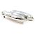 Timeless Spilla Chanel B25C Coco Mark CC Logo in Argento - vista 4