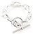 Bracciale Charm Chaine d'Ancre MM di Hermès Argento