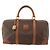 Céline Borsa Boston in tela Macadam CELINE in pelle PVC marrone oro Auth INZ010 D'oro - vista 13
