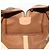 Céline Borsa Boston in tela Macadam CELINE in pelle PVC marrone oro Auth INZ010 D'oro - vista 20