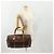 Céline Borsa Boston in tela Macadam CELINE in pelle PVC marrone oro Auth INZ010 D'oro - vista 24