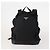 Zaino PRADA Nylon 2 Set Nero Auth 174965 - vista 3