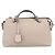 FENDI By The Way Schultertasche Leder 2-in-1 Beige Silber Authentisch ka4047A - Ansicht 13