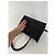 Courreges Vintage Courrèges strukturierte Ledertasche schwarz - Ansicht 9