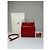 Bolsa de mão vintage Givenchy em couro texturizado vermelho - vista 6