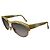 Vintage Loewe Übergroße Sonnenbrille Gold Creme Golden