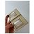 Vintage Prada Saffiano Leather Triangle Card Holder Cream Beige - view 5