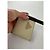Vintage Prada Saffiano Leather Triangle Card Holder Cream Beige - view 9