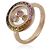 Chopard Happy Diamond Ring aus Roségold, Saphir und Diamant - Ansicht 2