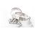 Collana Baby Love Cartier in Oro Bianco D'oro - vista 8