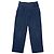 Fendi Navy Blue Zucca Monogramm Baumwollhose Marineblau
